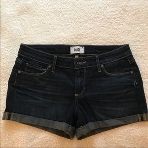 Paige jimmy jimmy shorts dark blue sz26